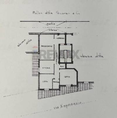 Pianta 2D - Appartamento Via Empedocle
 
20, Ragusa - planimetria 1