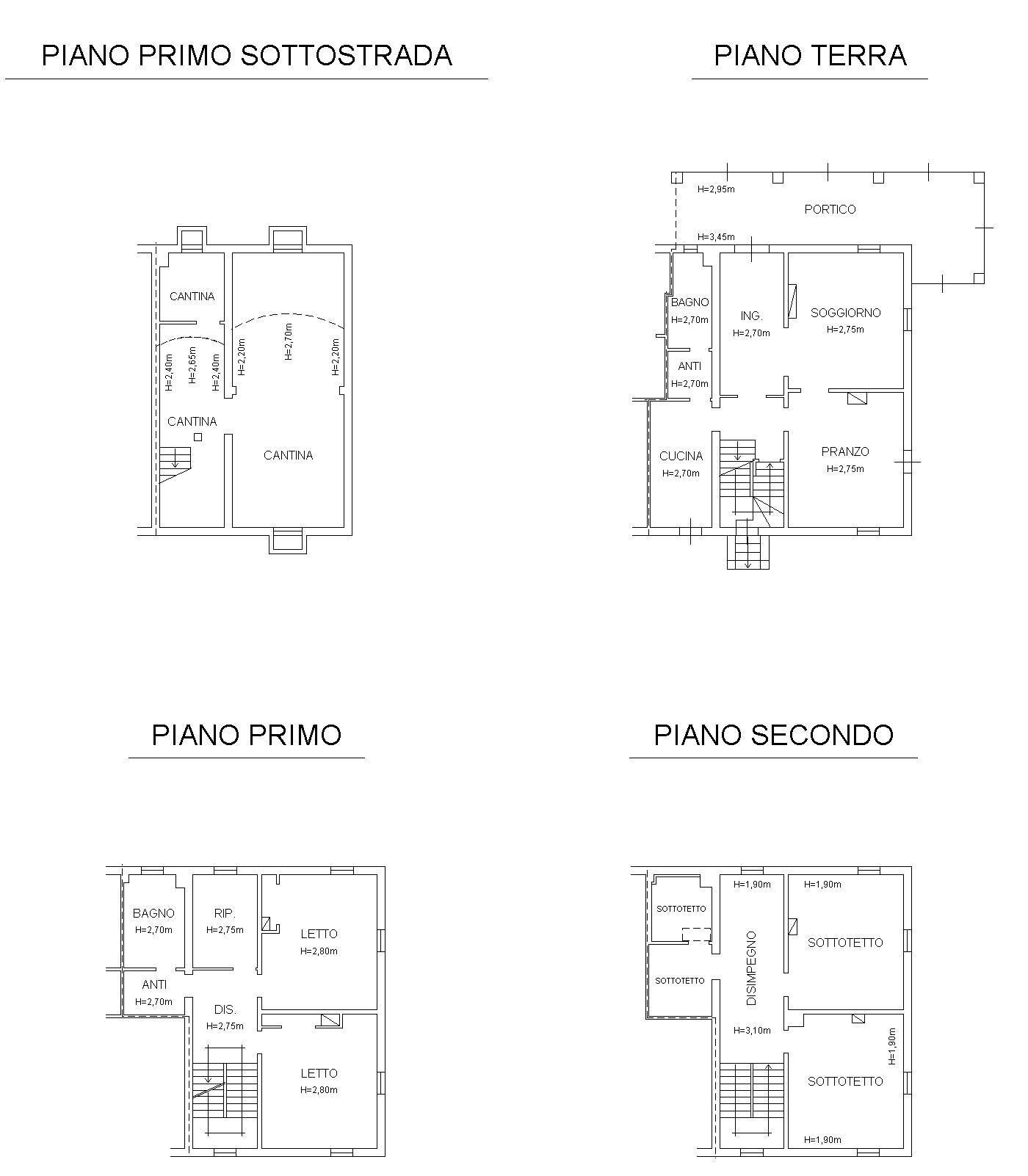 Foto 25 - Villa Via Graziosi
 
1234/a, San Cesario sul Panaro - planimetria 1