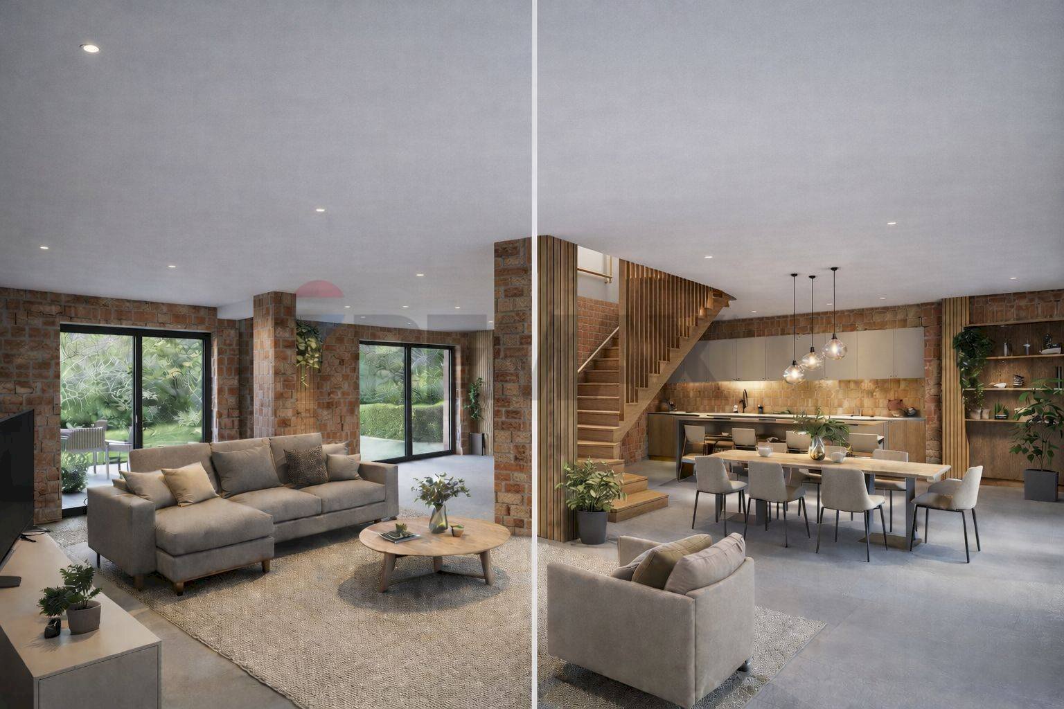 Sala da pranzo - Casa semi indipendente case sparse monte basso, Castell'Arquato - foto 3