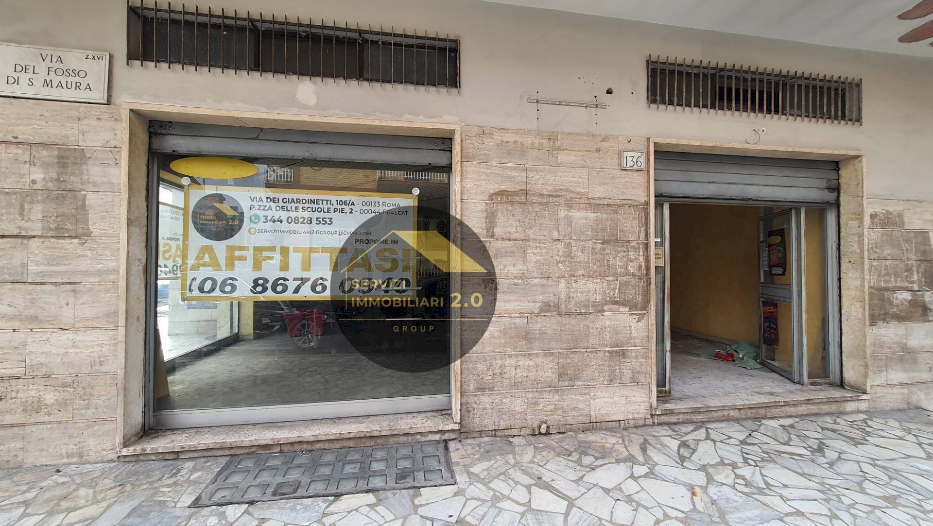 Foto 1 - Commercial Premises via del fosso di santa maura
 
136A, Roma - photo 1