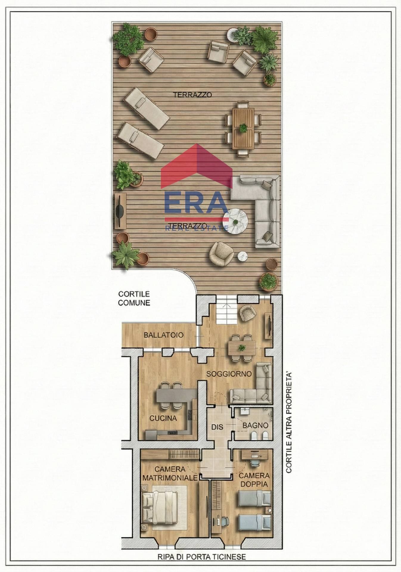 Foto 27 - Three-room apartment Ripa di Porta Ticinese
 
71, Milano - floor plans 1