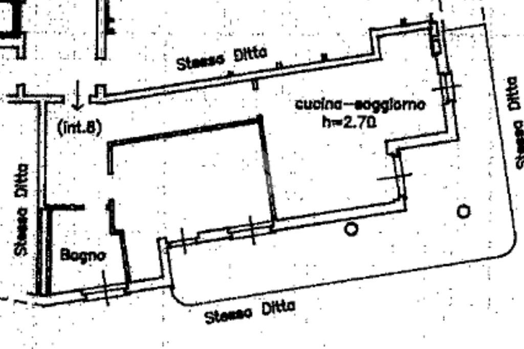 Bilocale Viale Vittorio Veneto, Borgomanero - planimetria 1