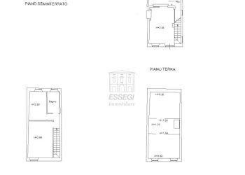 Planimetria catastale terra tetto ristrutturato.jp - Townhouse Via di Mezzo 5, Capannori - photo 25