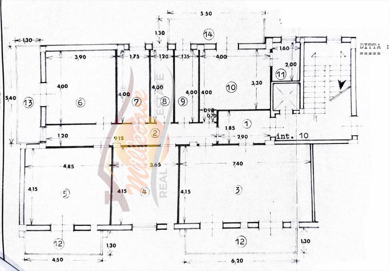 PLANIMETRIA.jpeg - Appartamento Via Alessandro Specchi, Siracusa - planimetria 1