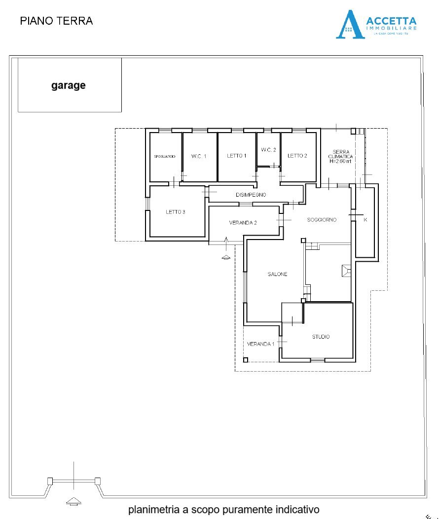 planimetria - Villa Via Trascine 1, Taranto - floor plans 1