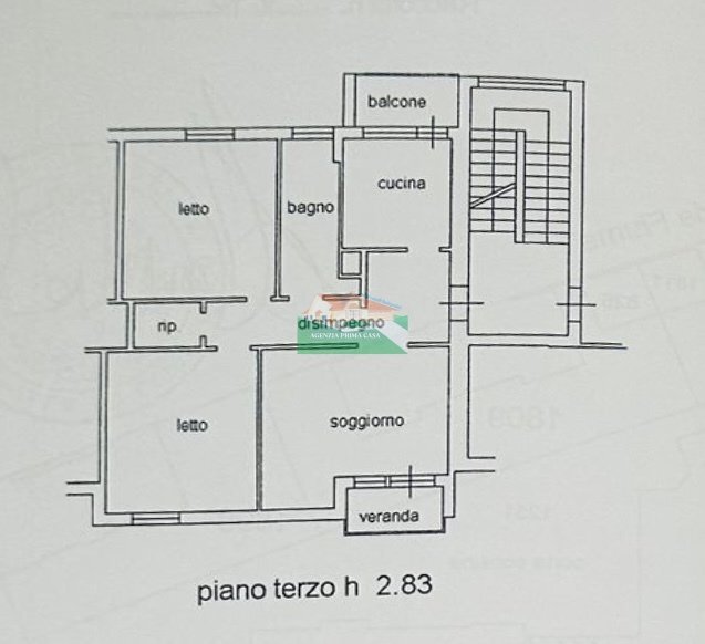 dd1107e5-c0a7-4b20-9255-74aa0d3f73b7.jpg - Quadrilocale Via Grado, Ravenna - planimetria 1