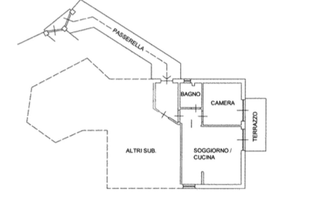 Bilocale Via Asti, Laigueglia - planimetria 1