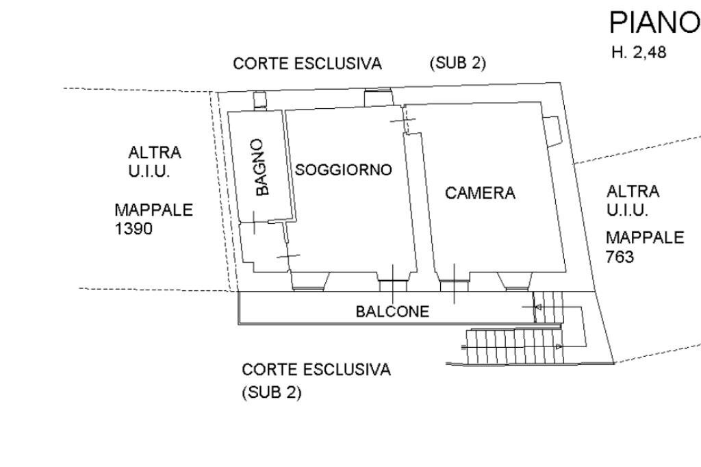 Semi-detached house Malin betta, Coassolo Torinese - floor plans 1