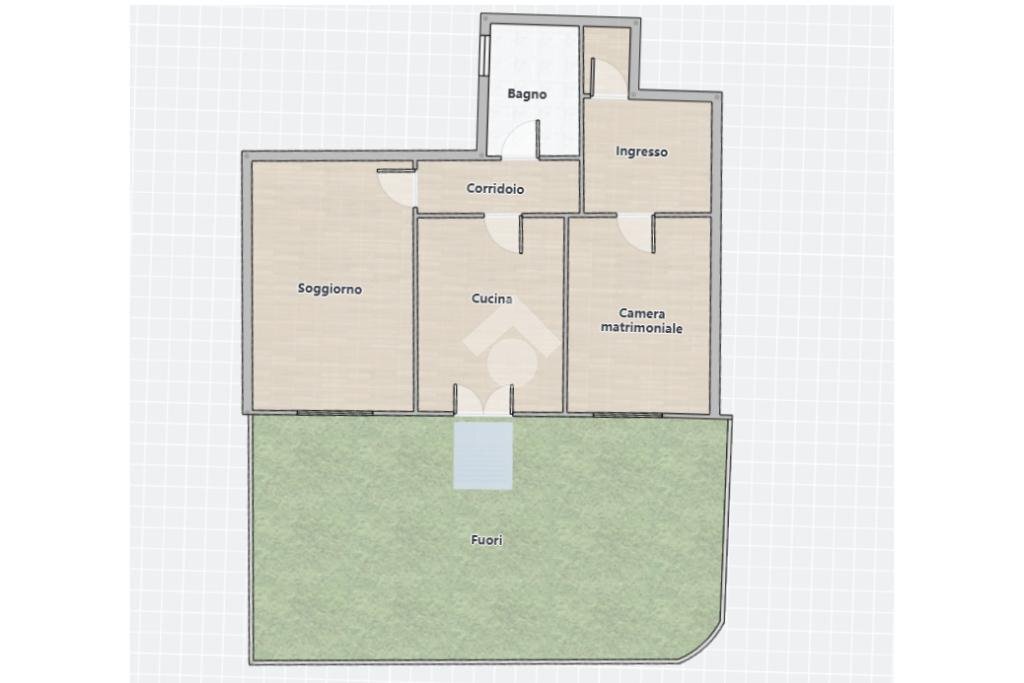 Trilocale Via Lanzerotto Malocello, Genova (zona Pegli) - planimetria 1