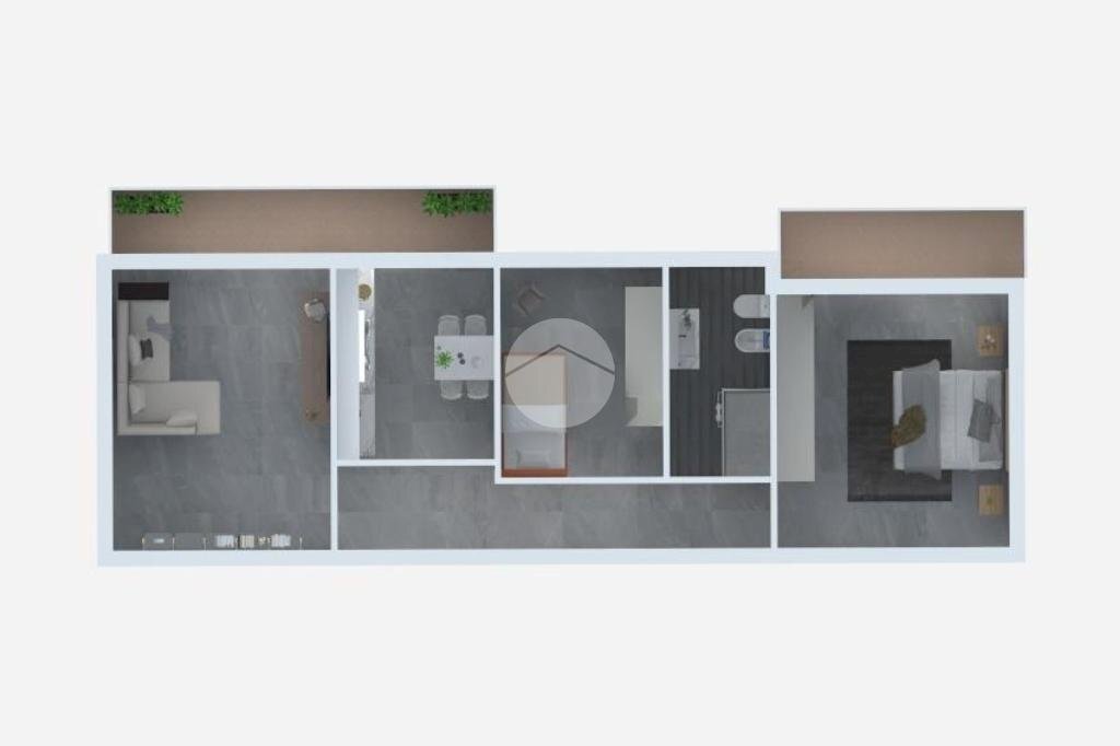 Trilocale Via Goffredo Mameli, Vittuone - planimetria 1