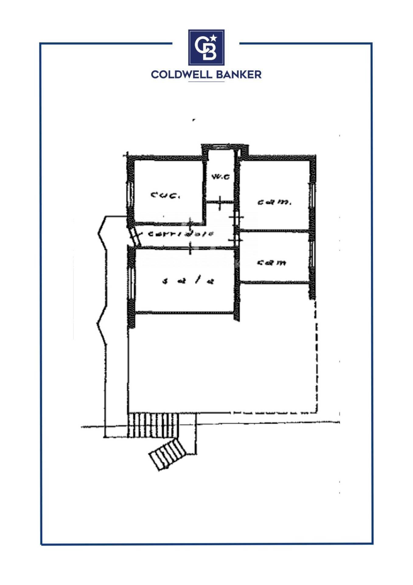 Foto 41 - Quadrilocale Via Provinciale Pesaro
 
115, Mondaino - planimetria 1