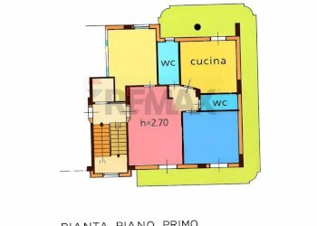 Pianta 2D - Trilocale Via Pozzo
 
75, Aci Catena - foto 28