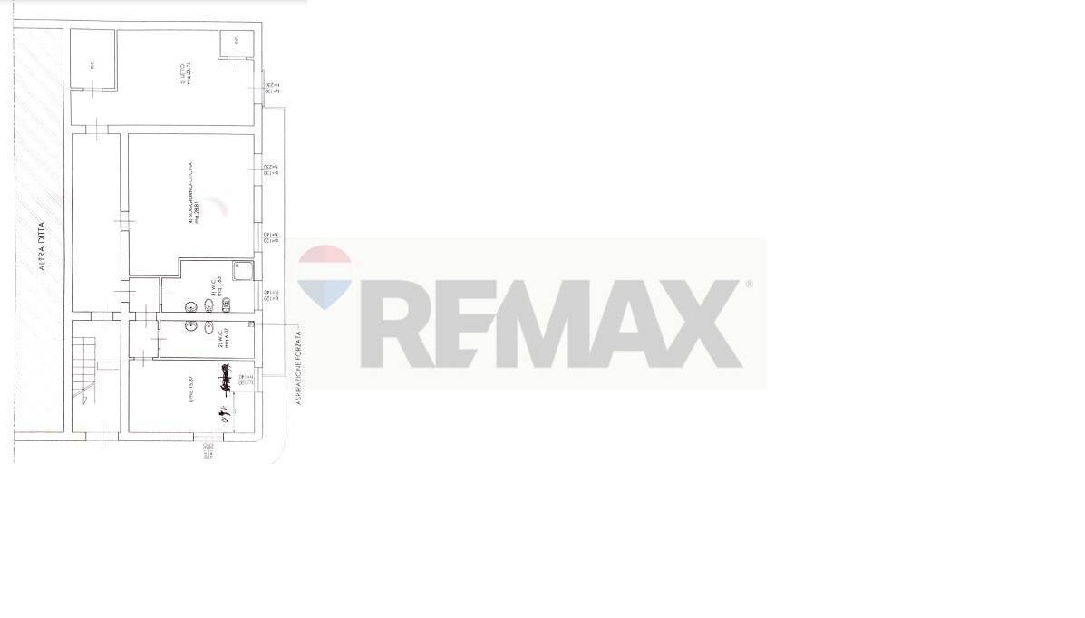 Pianta 2D - Casa semi indipendente Via Alfieri
 
21, Priolo Gargallo - planimetria 1