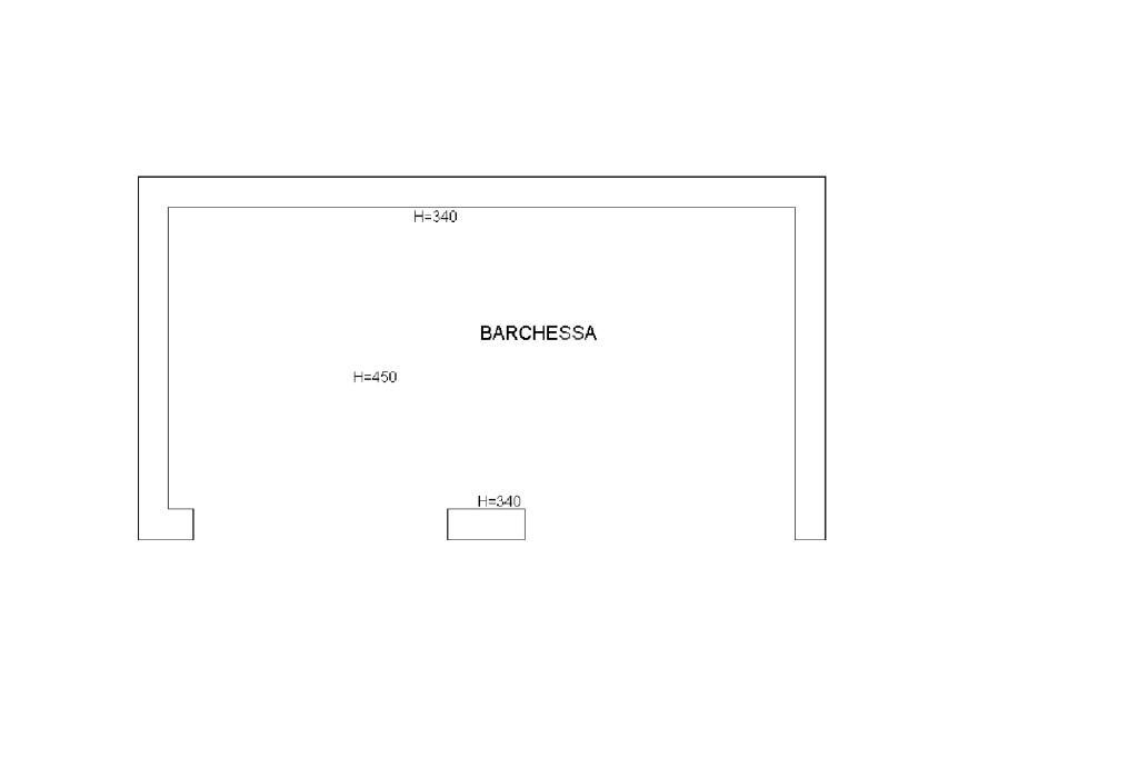 Rustico Strada pero berzino, Lesignano de' Bagni - planimetria 1
