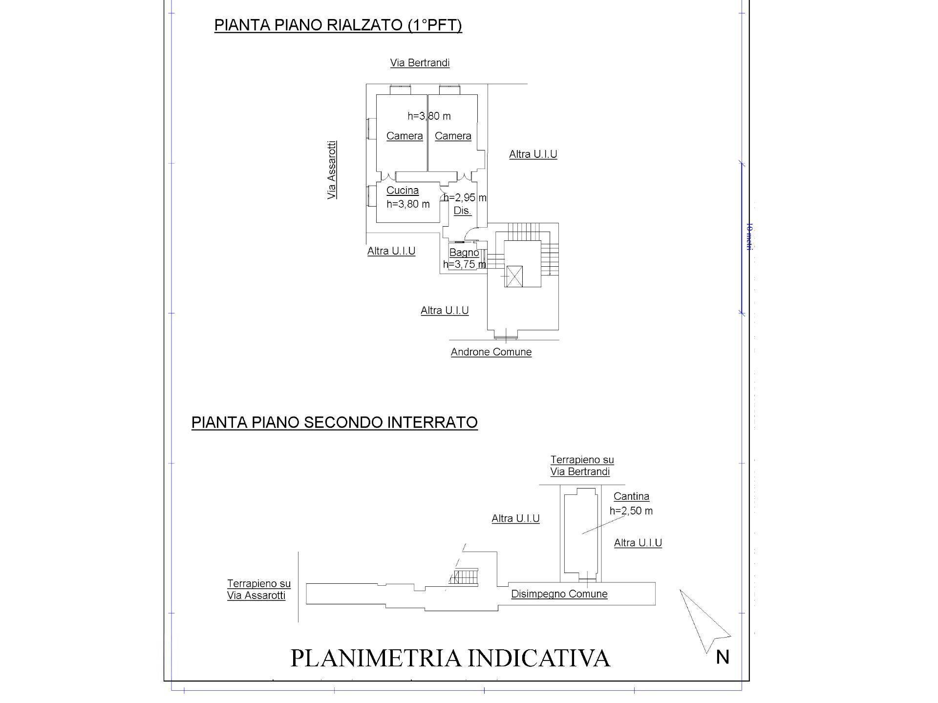 Foto 17 - Trilocale Via Ottavio Assarotti, Torino - planimetria 1