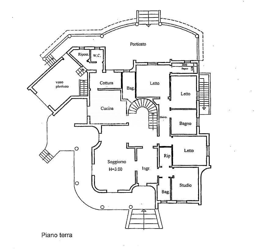 Foto 46 - Villa Via Benedetto Leuzzi
 
38 A, Nardò - floor plans 1