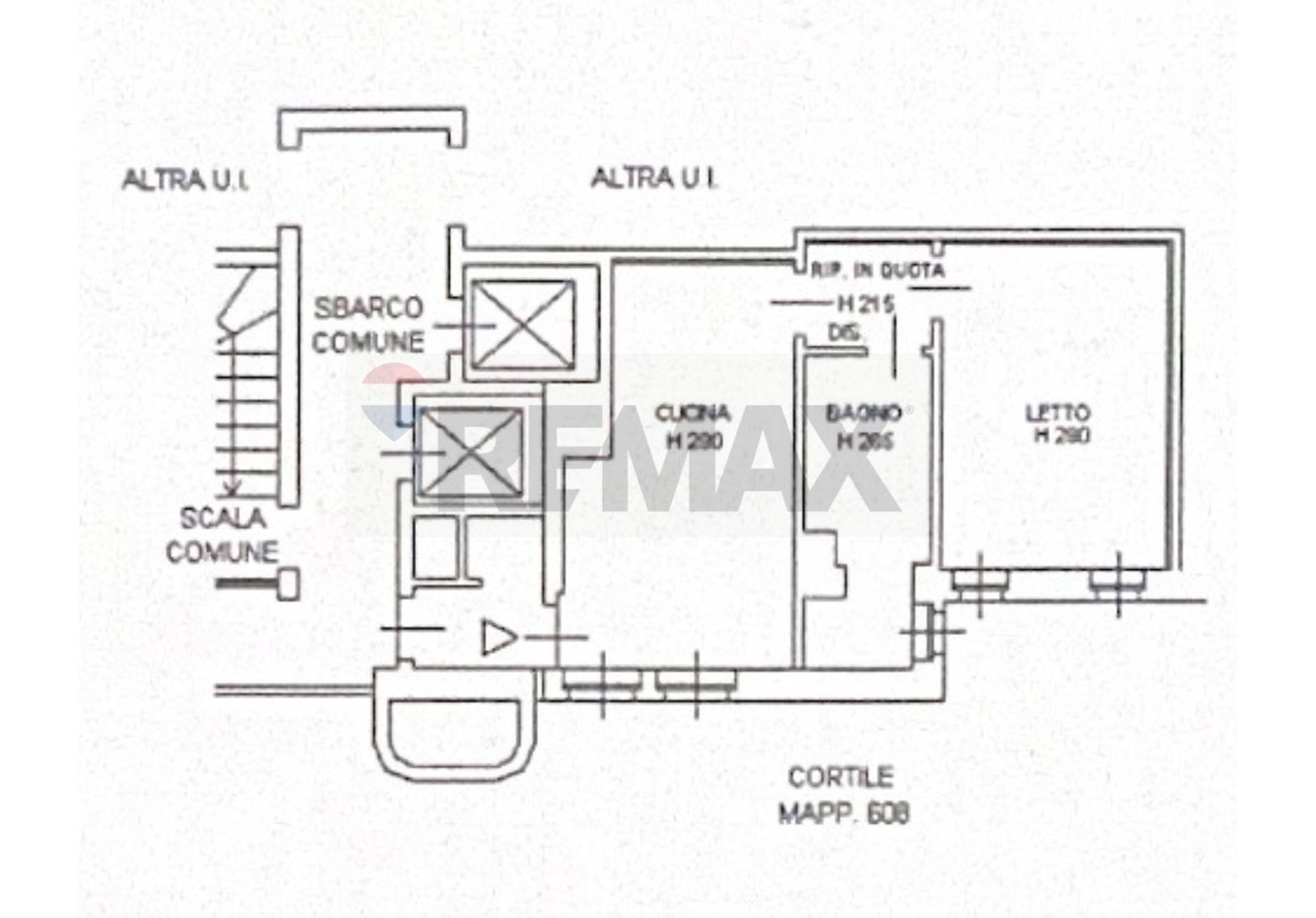 Pianta 2D - Bilocale Via Correggio
 
19, Milano - planimetria 1