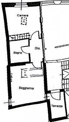 Foto 25 - Bilocale Modena - planimetria 1