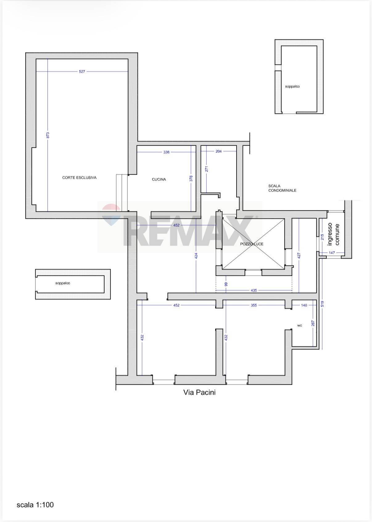 Pianta 2D - Quadrilocale Via Antonio Veneziano
 
110, Palermo - planimetria 1
