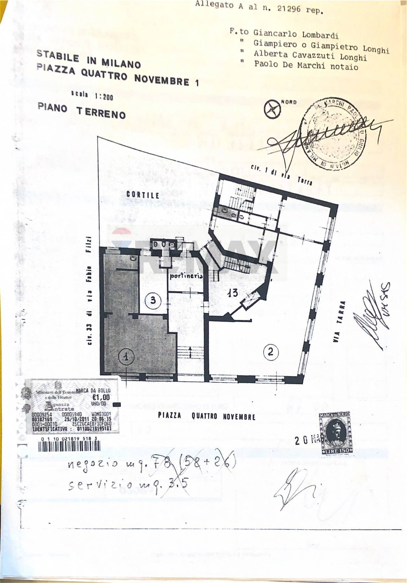 Pianta 2D - Cafeteria - Cold Bar Piazza Quattro Novembre
 
1, Milano - floor plans 1