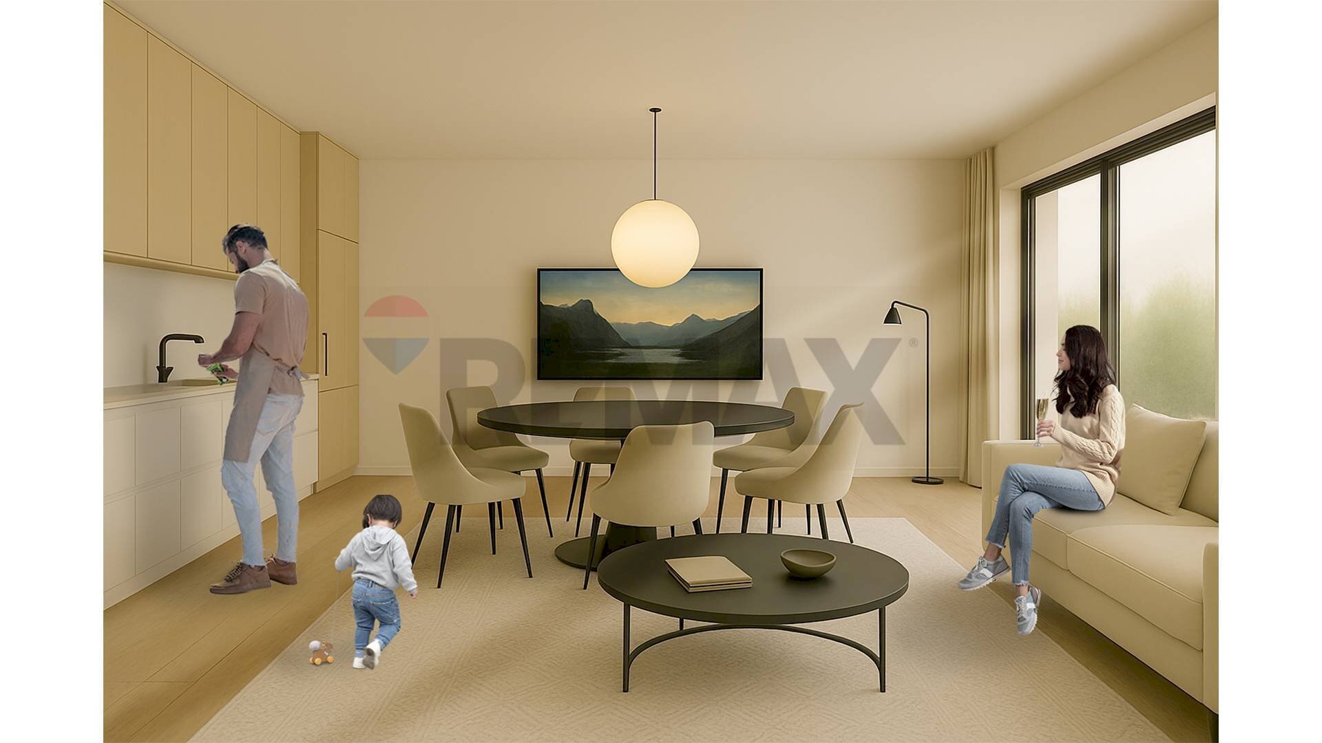 Sala da pranzo - Three-room apartment Via La Guardia
32, Villasor - photo 2