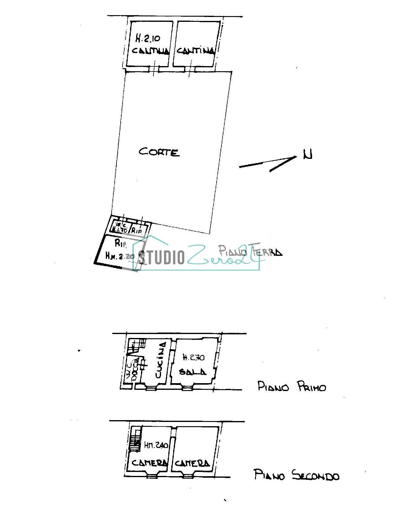 Foto 18 - Casa semi indipendente via degli ulivi, Seravezza - planimetria 1