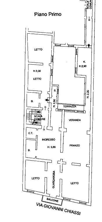 Foto 19 - Quadrilocale Mantova - planimetria 1