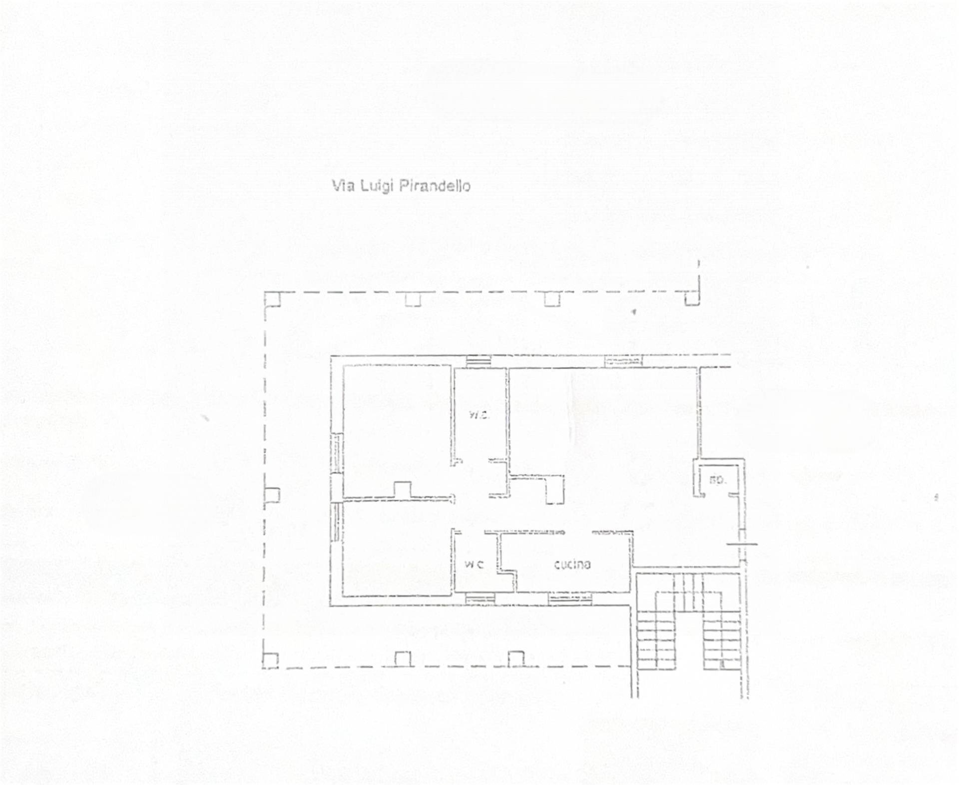 Foto 26 - Trilocale Via Pirandello, Campobasso - planimetria 1