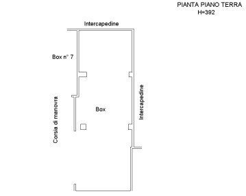 Box at auction via dell'Ombra, 5r, Genova (neighborhood Quarto) - floor plans 1