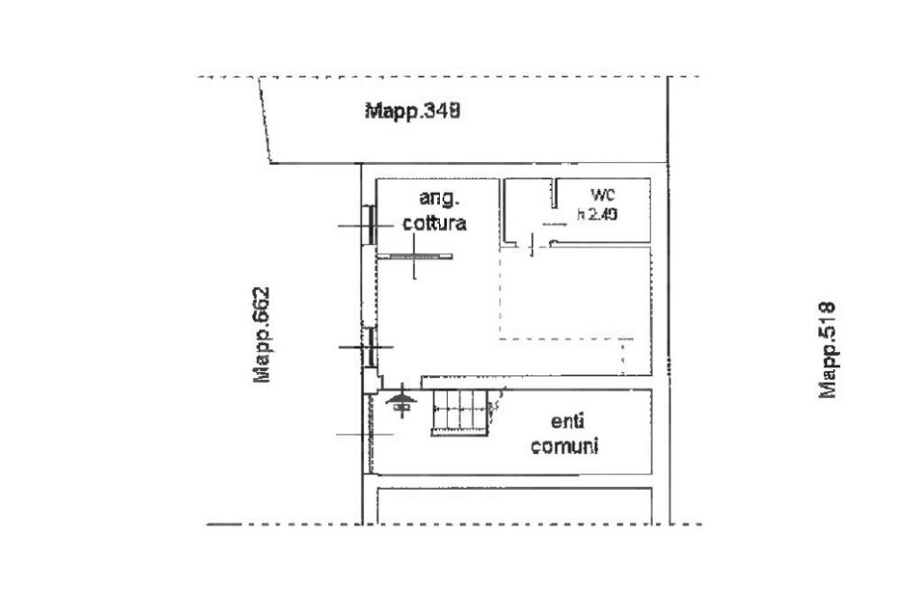 Apartment Piazzale Lugano, Milano (neighborhood Bovisa) - floor plans 1