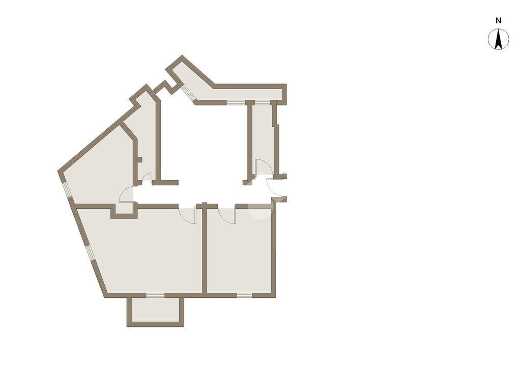 Quadrilocale Via saorgio, Torino (zona Borgo Vittoria) - planimetria 1