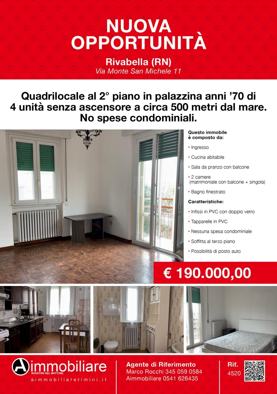 NO 4520.jpg - Four-room apartment Via Monte San Michele  11, Rimini - photo 1