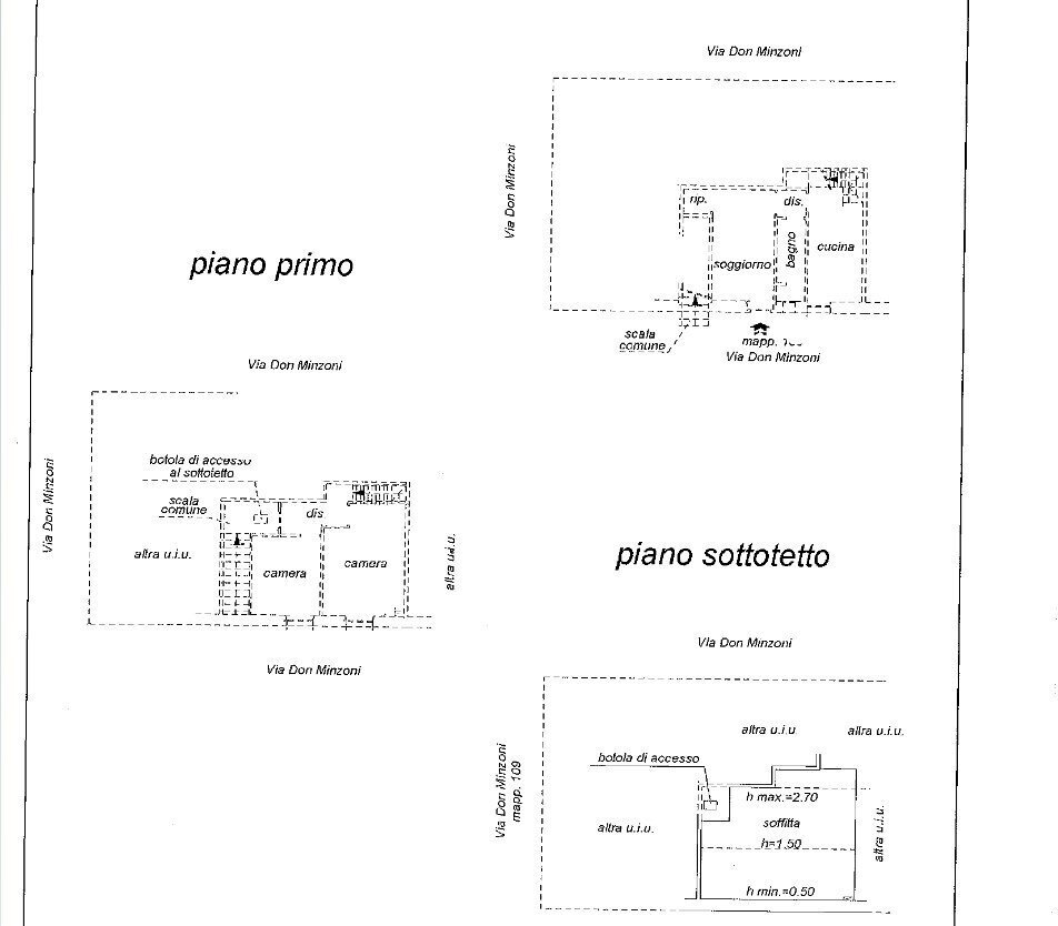 1.jpg - Villa at auction Via della Torre 113, Imperia - floor plans 1