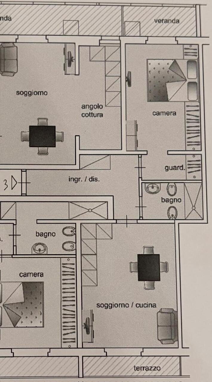 Planimetria.jpeg - Bilocale Via Cimabue, Scandicci - planimetria 1
