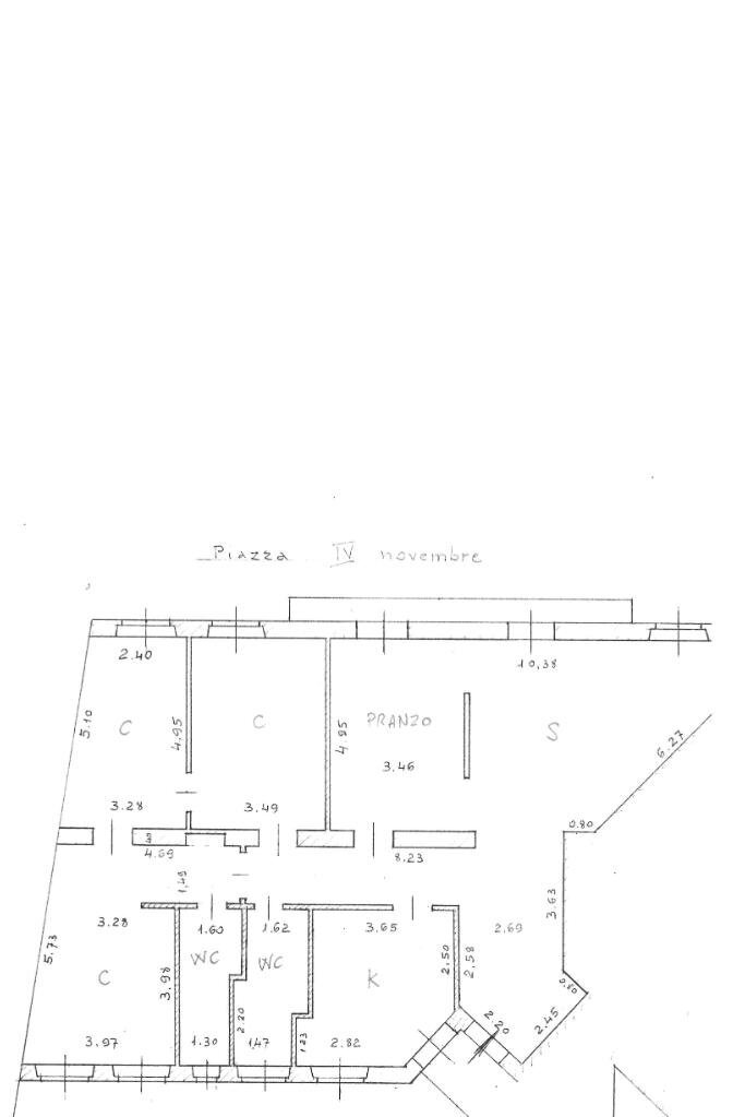 Quadrilocale Via Francesco Crispi, Legnano - planimetria 1
