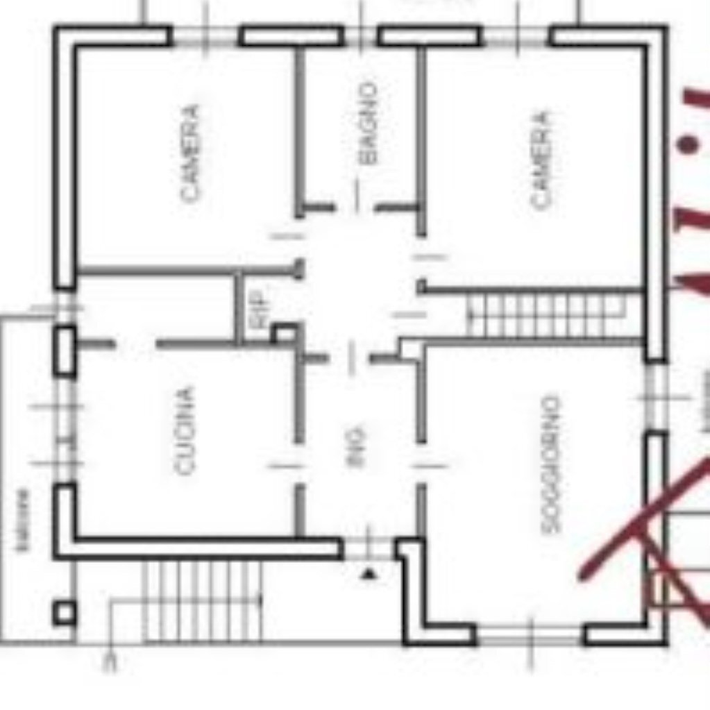 Villa Via guido chiampo, 9, Alba - floor plans 1