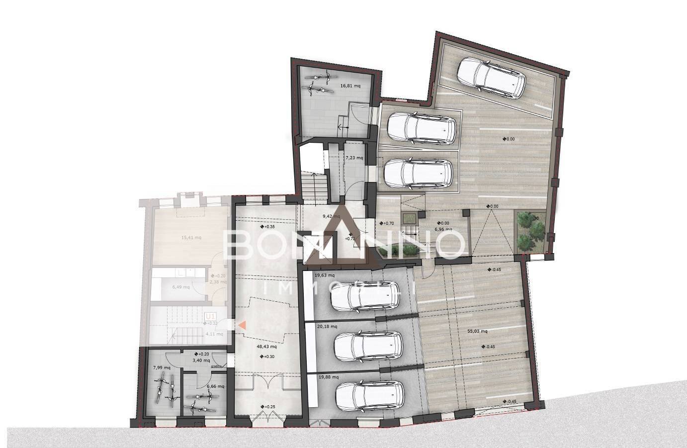 Foto 12 - Appartamento VIA SANTA MARGHERITA, Treviso - planimetria 1