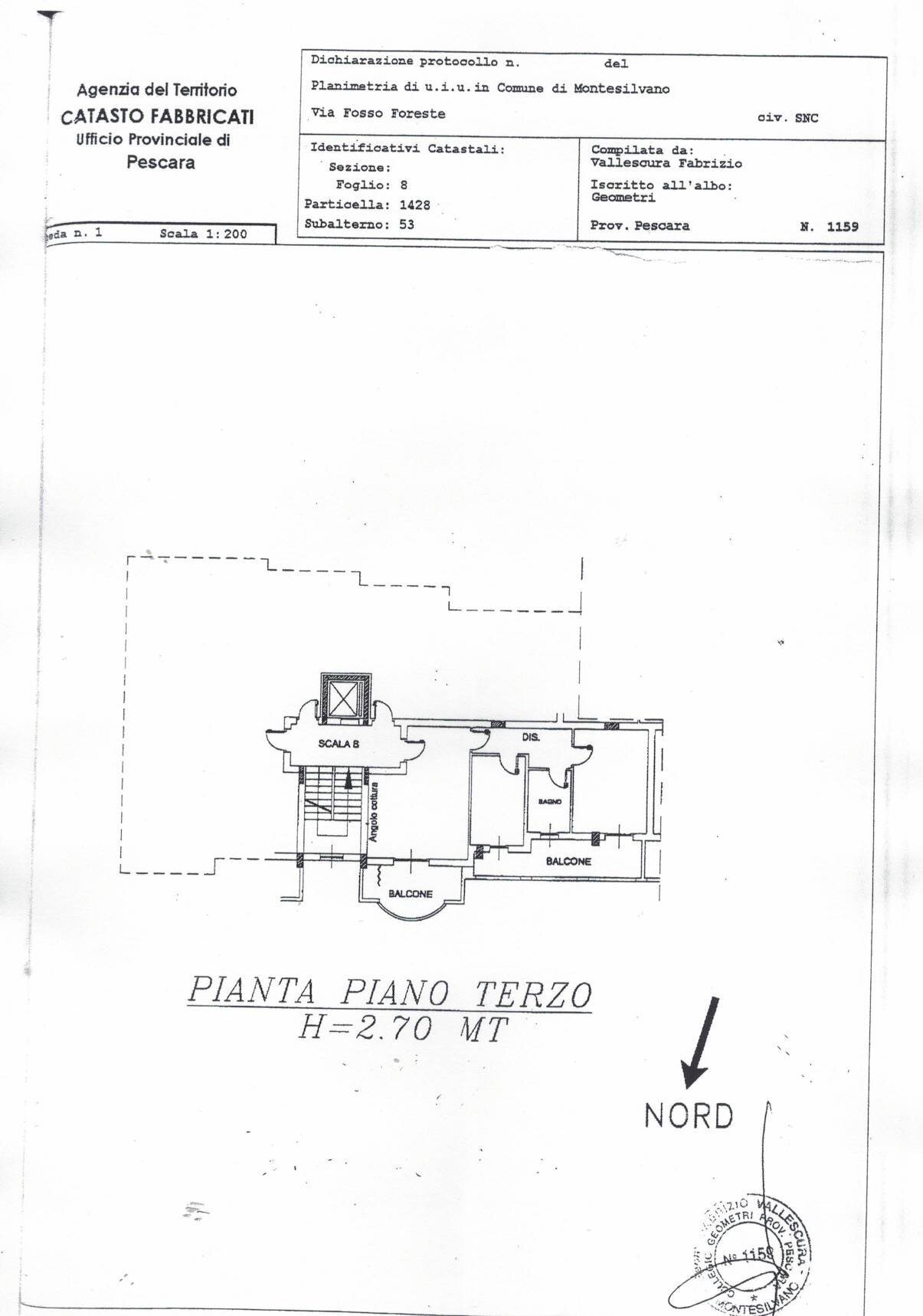 Foto 22 - Four-room apartment Via Fosso Foreste
 
10, Montesilvano - floor plans 1
