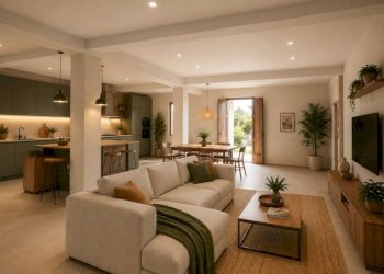 Soggiorno - Casa semi indipendente Via Massimiliano Kolbe
 
17, San Michele di Ganzaria - foto 5