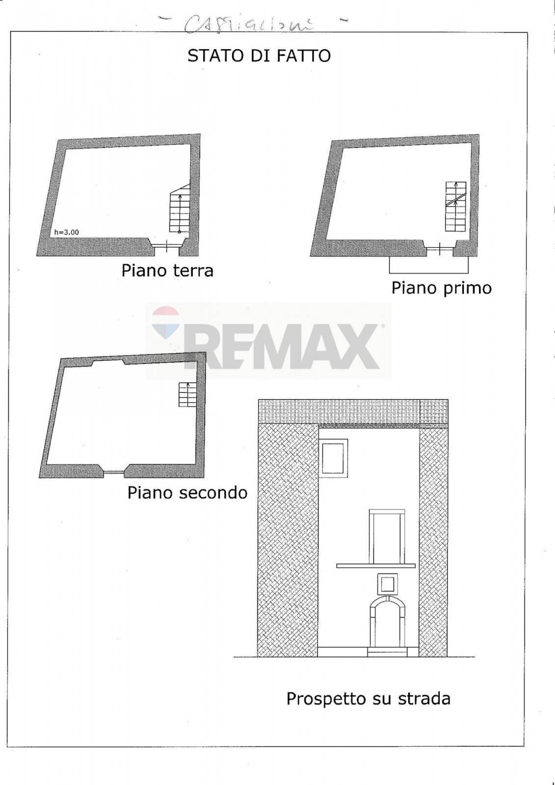 Pianta 2D - Casa indipendente Via Santa Maria
 
91, Castiglione di Sicilia - planimetria 1