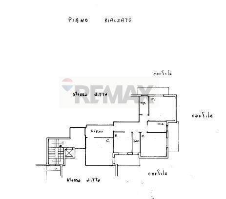 Pianta 2D - Quadrilocale Via Balatelle
 
16, San Giovanni la Punta - planimetria 1