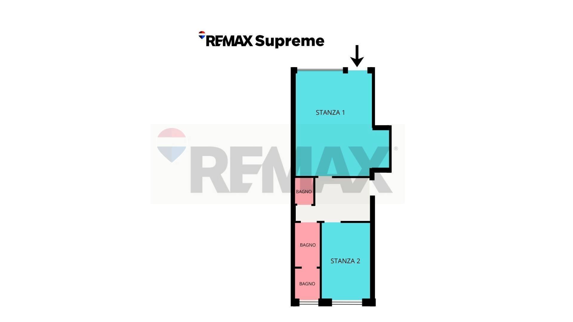 Pianta 2D - Negozio via magnani Ricotti
 
8, Novara - planimetria 1