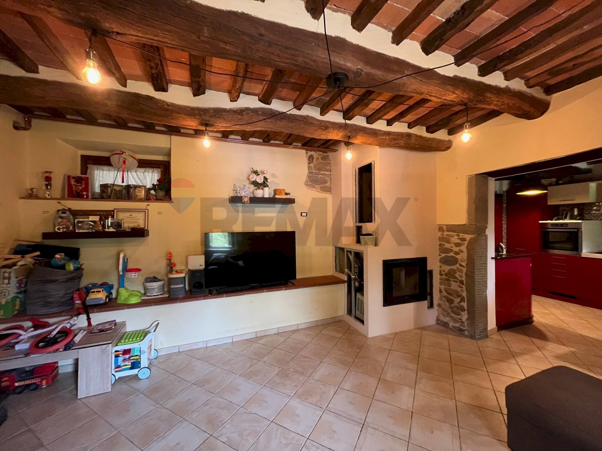 Soggiorno - Semi-detached house Bagni di Lucca - photo 1