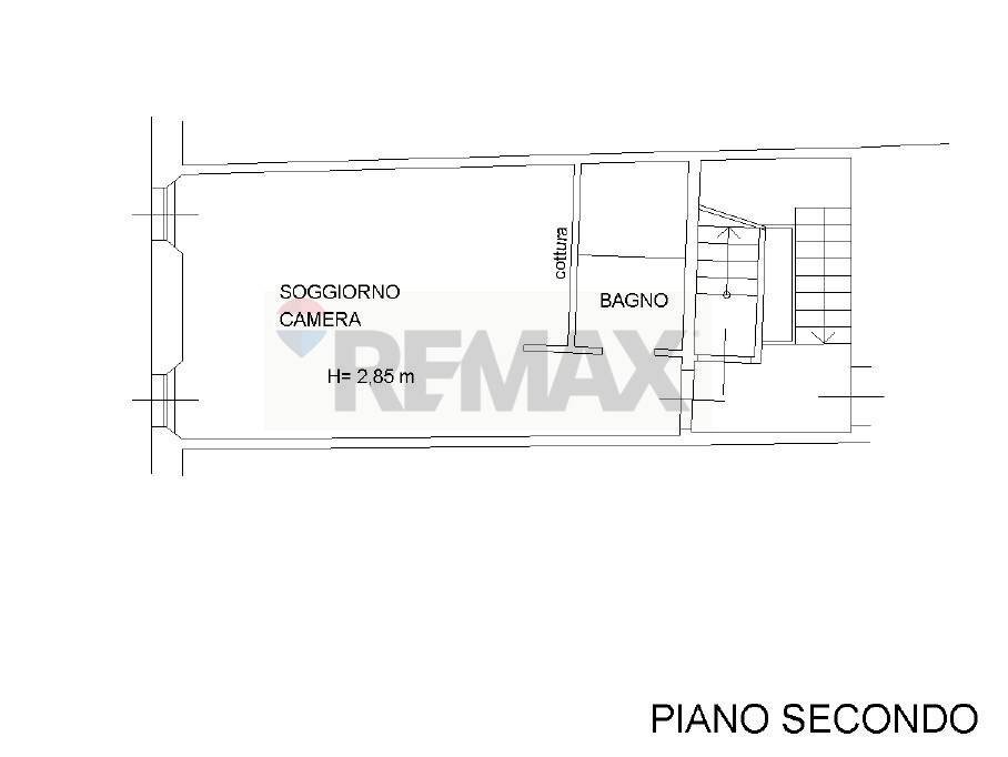 planimetria - One-room apartment via Bixio
 
74, Parma - floor plans 1