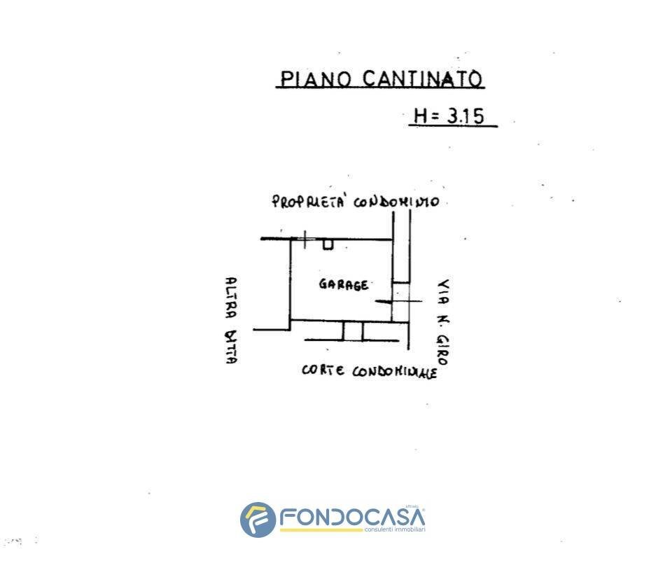 Foto 1 - Box Via Francesco La Francesca
 
46, Salerno - planimetria 1