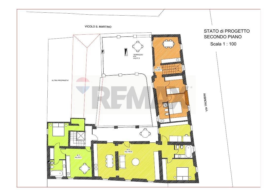 Pianta 2D - Apartment Vicolo San Martino  angolo via Trombini
 
1, Gallarate - photo 3