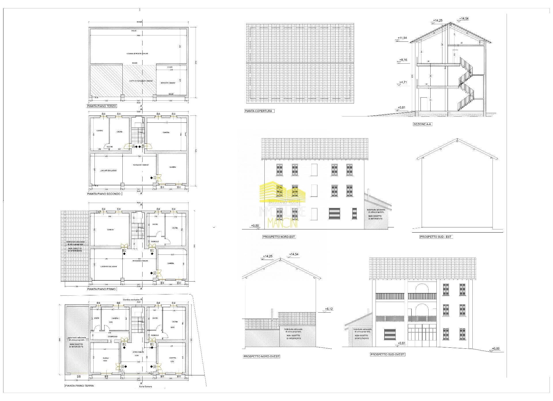 Foto 2 - Rustic VIA CARDUCCI, Trezzano Rosa - floor plans 1