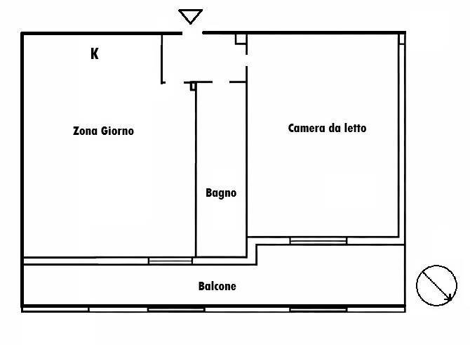 Foto 32 - Two-room apartment Toirano, Toirano - floor plans 1