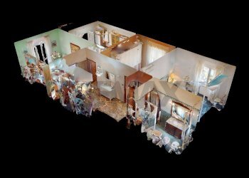 Pianta 3D - Trilocale via Fratelli Gazzo
 
26, Serra Riccò - foto 27