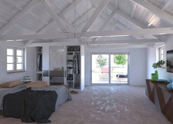 Camera da letto - Rustico via della Battaglia, frazione Roata Rossi, Cuneo - foto 5